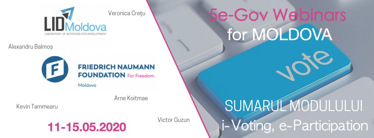 LIDMoldovaTDT's tweet photo. #5eGovWebinars | Just published this #fresh summary of our 4th #webinar on i-#voting e-#participation e-#democracy  
the #resource is available for those interested in e-#Governance https://t.co/dQKJf86fNG
#weekend #Read 
@CiureaIgor @victorguzun @VeronicaCretuMD @KevinTammearu https://t.co/0zJNkNSAqM