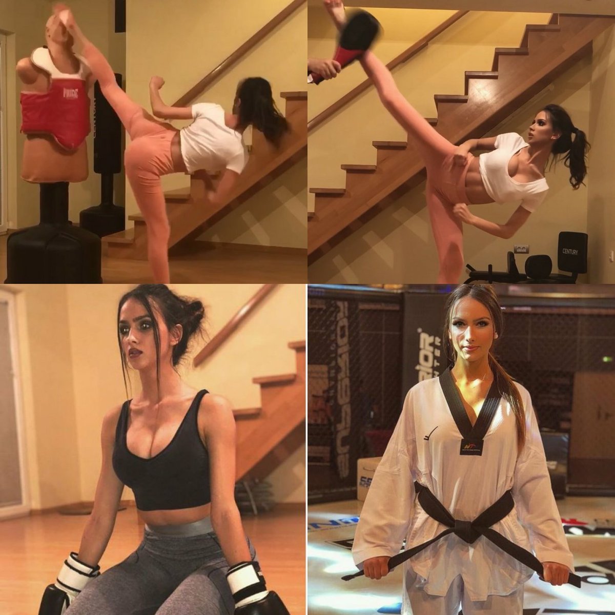 dopoutcom's tweet photo. @dopoutcom
#saradamnjanovic #taekwondo 
#taekwondogirl 
#femalefighter 
#ultrafitness 
#hardbody 
#kick 
#taekwondoclass 
#taekwondowtf 
#martialarts 
#martialartslife 
#taekwondofighter 
#taekwondoe 
#taekwondo_wtf 
#taekwondo👊 
#taekwondolife 
#taekwondohits 
#taekwondohitz https://t.co/uFuhJSfjFU