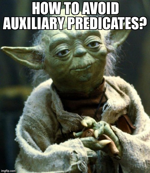 overflow_meme's tweet image. How to avoid auxiliary predicates? stackoverflow.com/questions/6194… #swiprolog #prolog #higherorderfunctions #refactoring