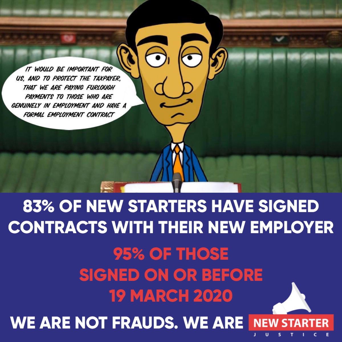 (6/6) So how can our legitimacy be questioned by a scheme which is designed to support employees? We signed our contracts before the CJRS existed. We will not be penalised by a faulty support system. We are not frauds. We are  #newstarterjustice.