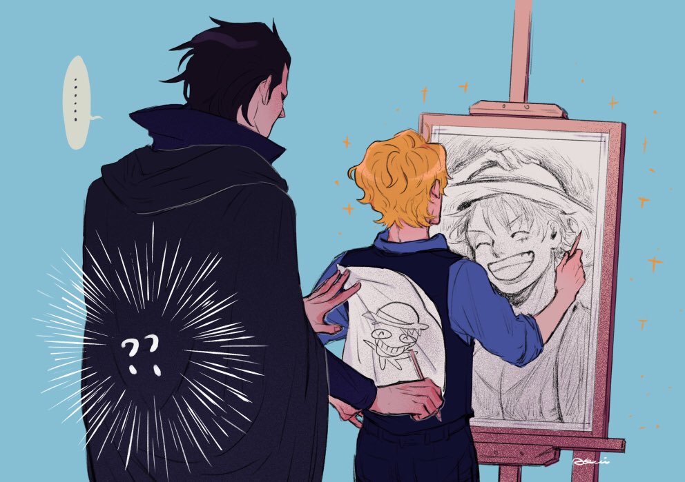 我也跟風 背後畫畫超好笑