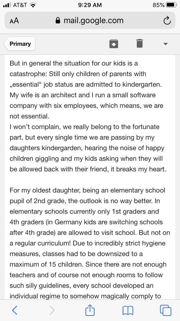 Kindergartens and schools are operating under bizarre rules...
