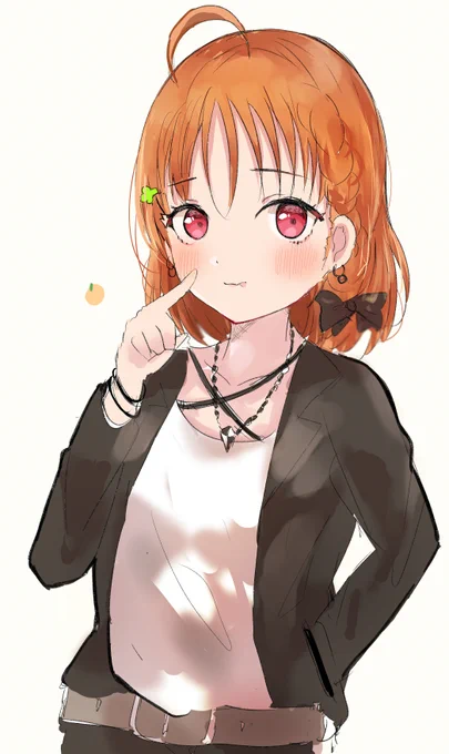 「えへへ、リトルデーモンになっちゃった?」

千歌ちゃんリトルデーモン計画完了 