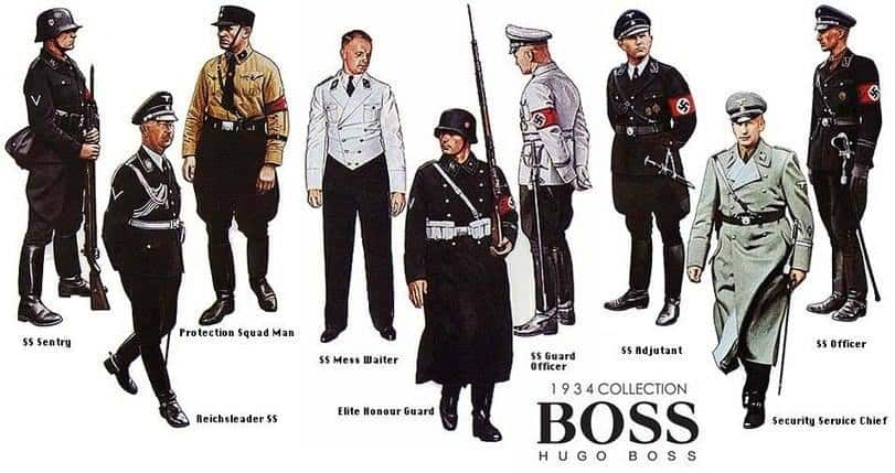 Hugo Boss personally designed uniforms for the NazisAnd used Polish slave labor in his factories