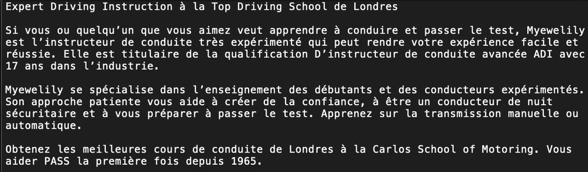 EspWeb_R_Nation's tweet image. Expert Driving Instruction à la Top Driving School de Londres