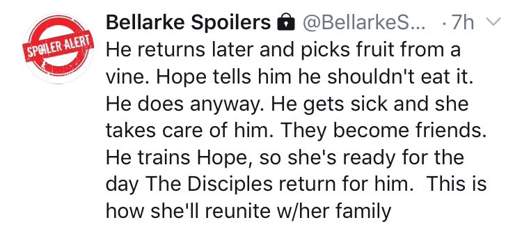 BELLARKESPOILED TWEETS FOR THOSE WHO MISSED IT