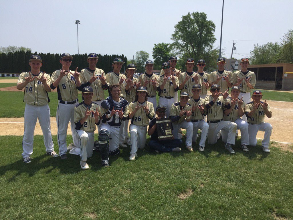 Flashback Friday: 4 years ago today <a href="/mercobaseball/">MerCo Baseball</a> woke up after winning our 21st straight game and 2nd Regional Title in program history!  Man, what a team! #TrainToReign