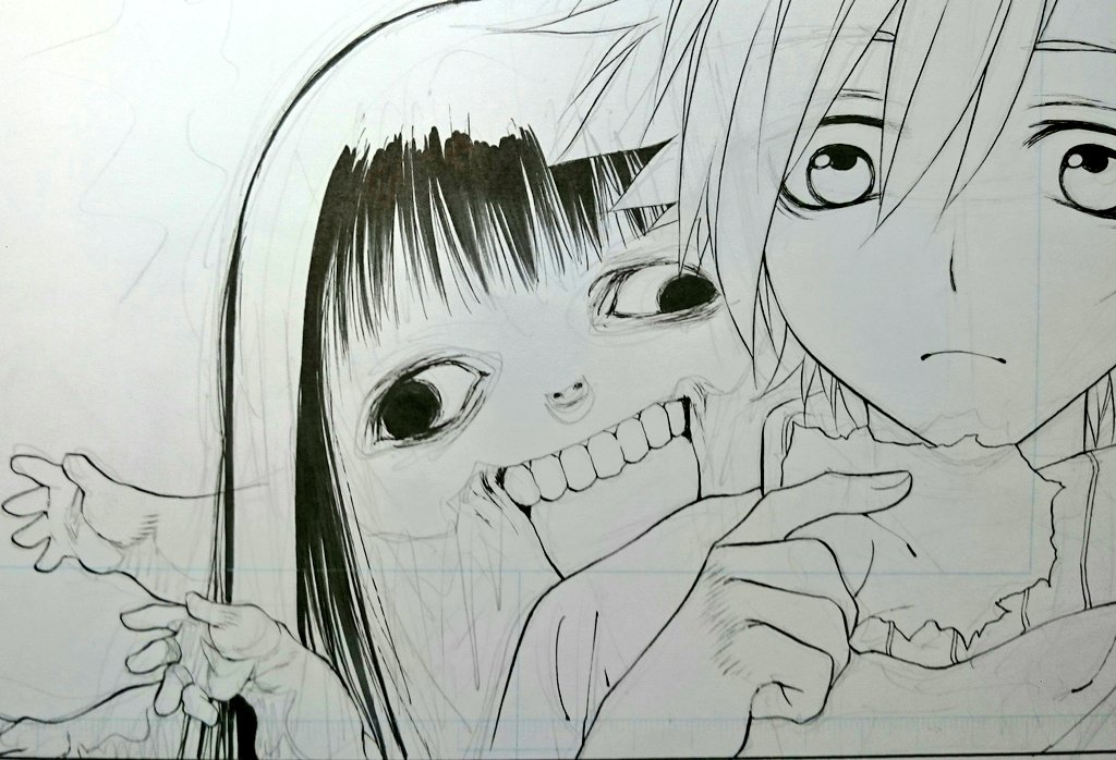 鬼とはまた違うホラーもの 楠桂4 13鬼切丸伝13巻発売の漫画