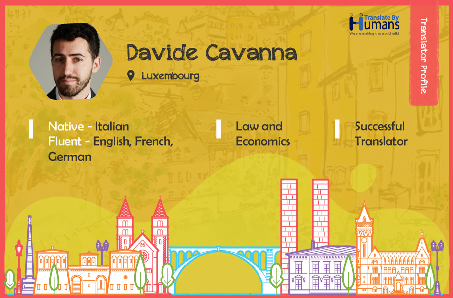 TBHtranslations's tweet photo. Meet Davide Cavanna. From being born & raised in a village in #Italy to working as a #linguist in #Luxembourg - Davide gives us a little peek into his life in this interview.
#TranslatorInterview #German #French #English #Spanish #Italian
👉https://t.co/1OwalMvBaU https://t.co/gRi9DkbIib