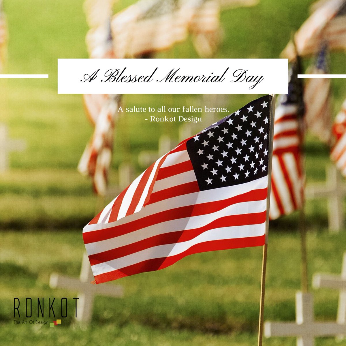 RonkotDesign's tweet image. To all our veterans - THANK YOU!
Wishing everyone a safe and happy #memorialday weekend!
🇺🇸🇺🇸🇺🇸🇺🇸🇺🇸#ronkotdesign