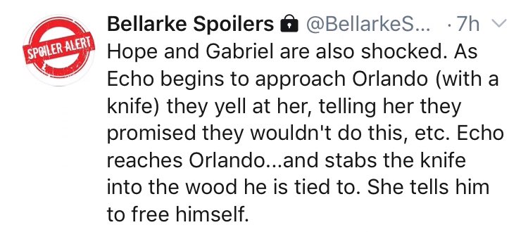 BELLARKESPOILED TWEETS FOR THOSE WHO MISSED IT
