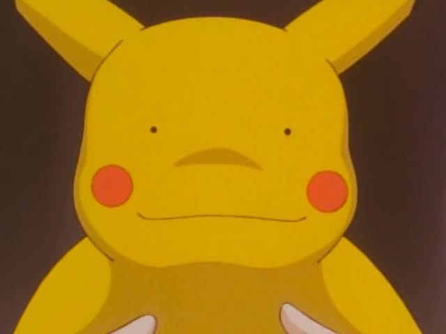 目だけメタモンで、ホラー感満載🤣 #名探偵ピカチュウ