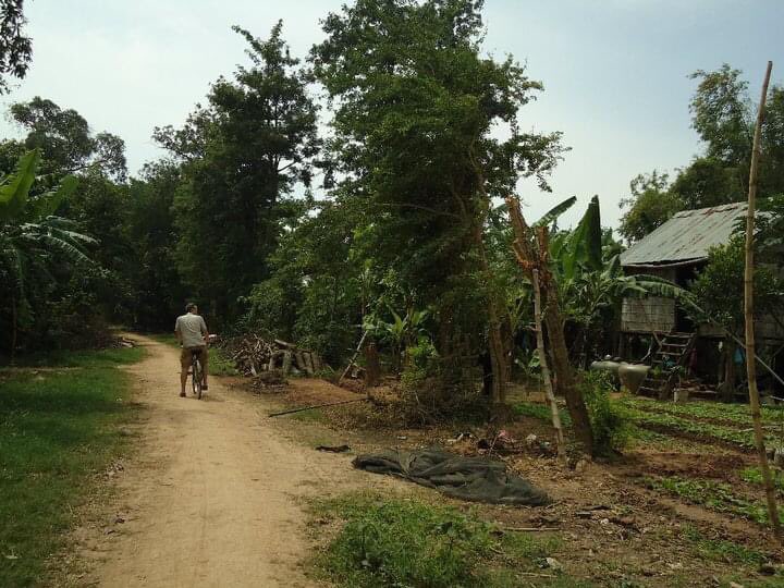 In going to whizz through a couple of provinces now:Kampong Cham — so peaceful, so relaxing, fewer tourists here, but a gorgeous place to just cycle round for days on end.