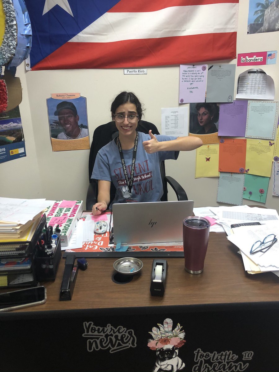 CCHS Spanish Honor Society (@cchshonor) on Twitter photo Our final #SeniorShoutout goes to our president Maria Buendia. She has enjoyed SHS because it has given her the opportunity to lead others & share Latin culture. She will be attending <a href="/UTexasMcCombs/">Texas McCombs</a> with the hopes of working for a nonprofit. Good luck Maria!🤘🏼<a href="/CreekWildcats/">Clear Creek Wildcats</a> #UT24 Our final #SeniorShoutout goes to our president Maria Buendia. She has enjoyed SHS because it has given her the opportunity to lead others & share Latin culture. She will be attending <a href="/UTexasMcCombs/">Texas McCombs</a> with the hopes of working for a nonprofit. Good luck Maria!🤘🏼<a href="/CreekWildcats/">Clear Creek Wildcats</a> #UT24