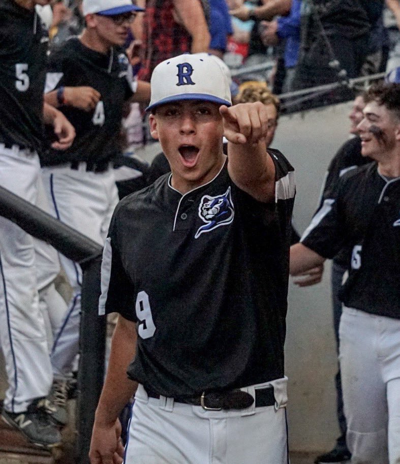 BaseballRoyals's tweet photo. Batting 9th, P #9 Garrett McLaughlin!

Bulldog competitor.  Rogers’ playoff 🐐 with career Section &amp; State record of 4-0, 0.79 ERA in 26.1 IP.

Captain. Unmatched drive, dedication and work ethic. Filthiest curveball in MN.  Will play @NIACCBaseball.

Thank you, @GaretMclaughlin! https://t.co/0ex97YDnag