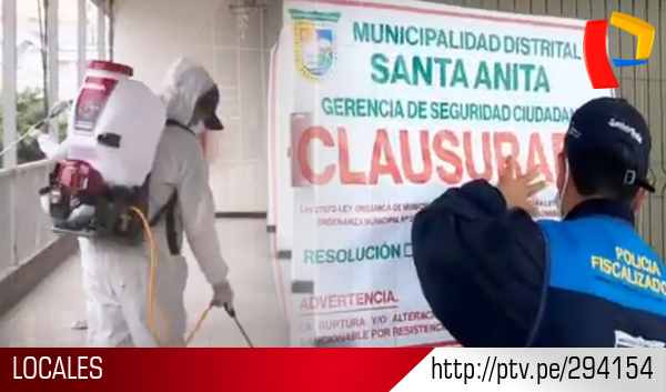 Continúa cierre parcial de mercado Central y de Santa Anita ptv.pe/294154