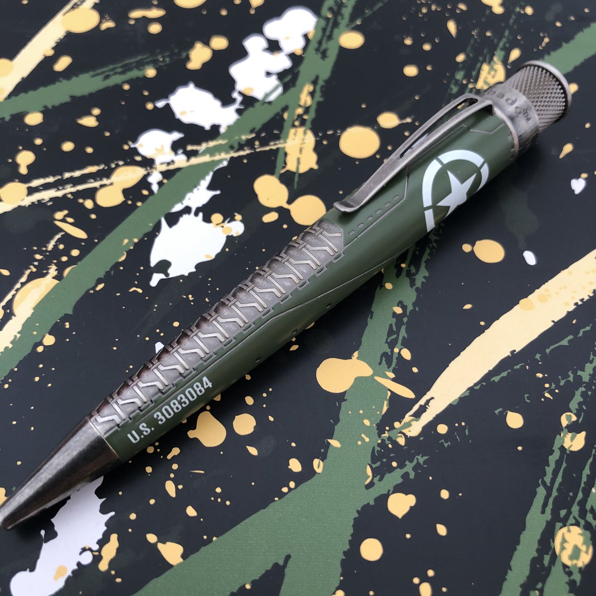 Rudestar069's tweet photo. My Retro 51 Tornado Big Shot Sherman Edition from @inc_mann  #retro51 @Retro1951 https://t.co/6BgaXXgFah