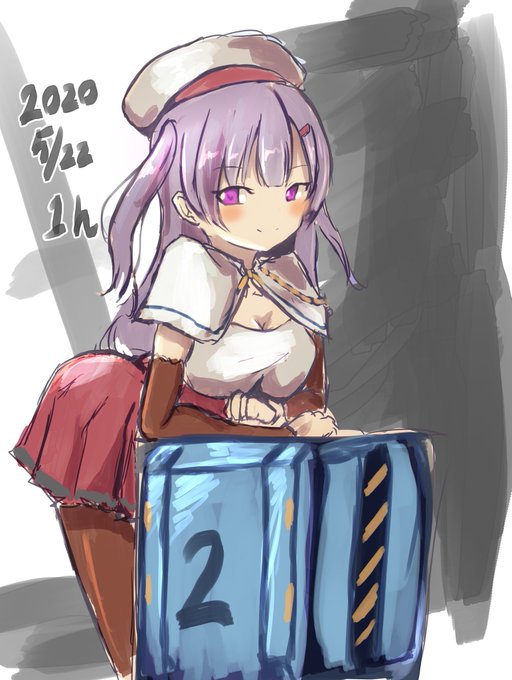 #アズレン版深夜の真剣お絵かき60分一本勝負
エイジャックス様! 