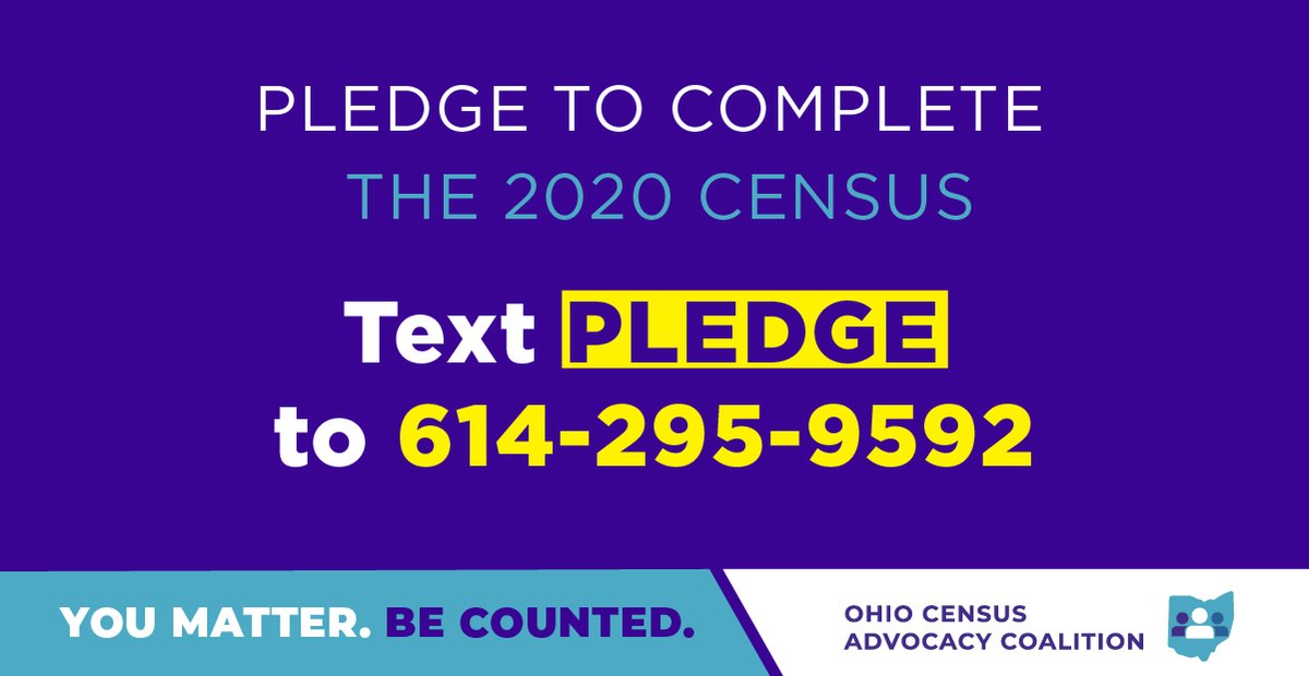 CensusOhio's tweet photo. Imagine a world where our government fully funds the programs we all need to live healthy &amp; well. We can begin to create a world where we all count by ensuring a complete census count in 2020. Fill out your census by phone, online, or by mail today: https://t.co/Ot7wALayr6 https://t.co/EPlQFKbDU1