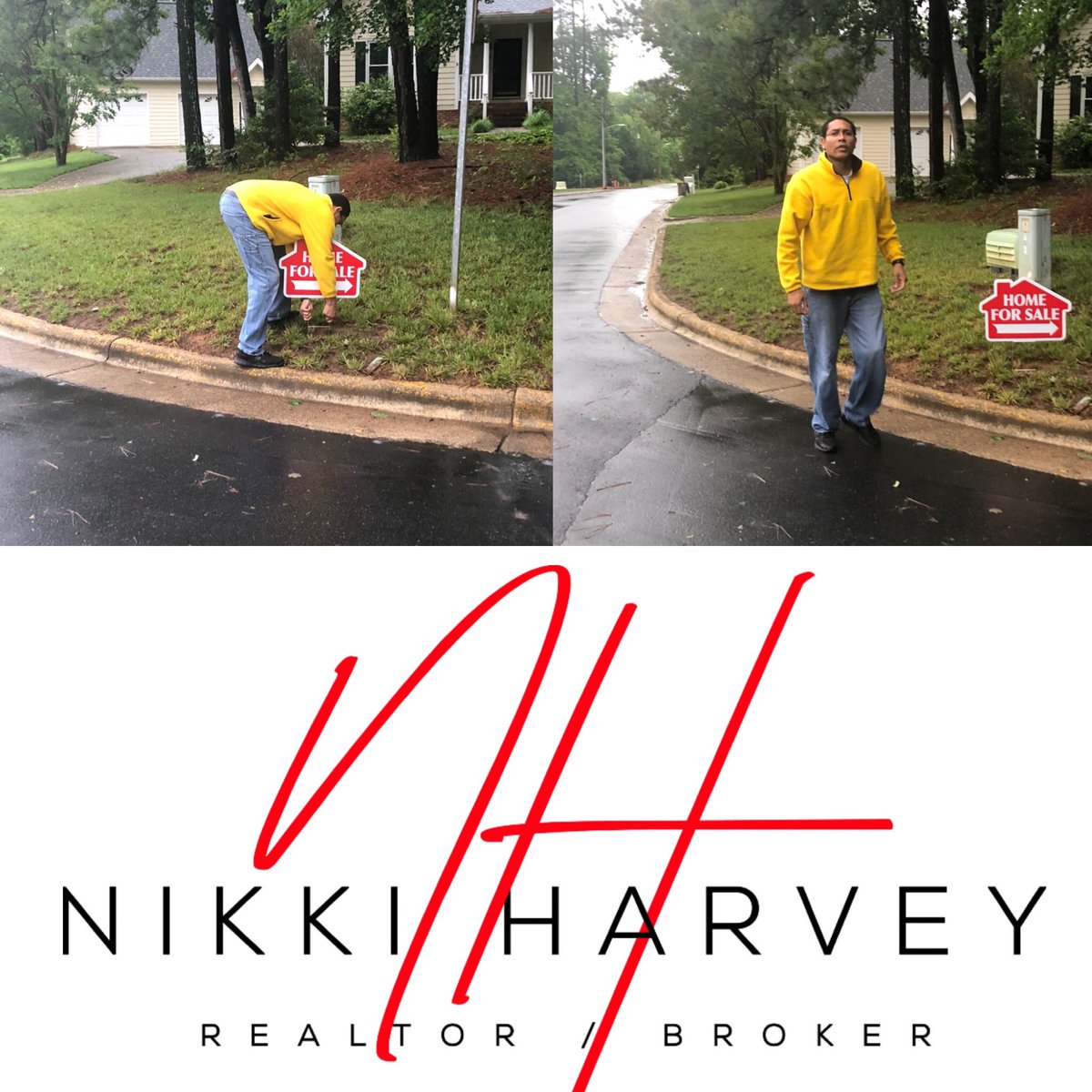YouCallNikkiYet's tweet photo. Putting out signs for 535 Robinson Drive Wake Forest, NC. #HaveYouCalledNikki #Relocation #RealEstate #NewListing #Friday #NikkiBHarvey #ComeCheckItOut #MakeAOffer https://t.co/ljLHY9sl0Y