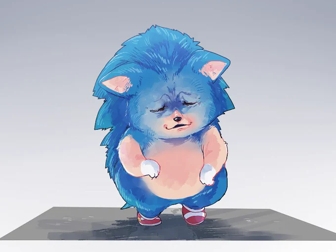 シワクチャハリネズミ(再) 