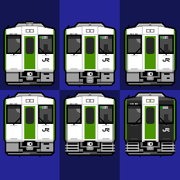 Curoka 駅旅ゆけむり研究室 キハ110 223の只見線転属改造車登場を記念して 列車アイコンセットを作成 屋根上に搭載のgpsが目立ちます フルカラーledの側面表示ですが 先頭の表示は今まで通り幕式のためあまり変化が分からないかもしれません 2段電連や