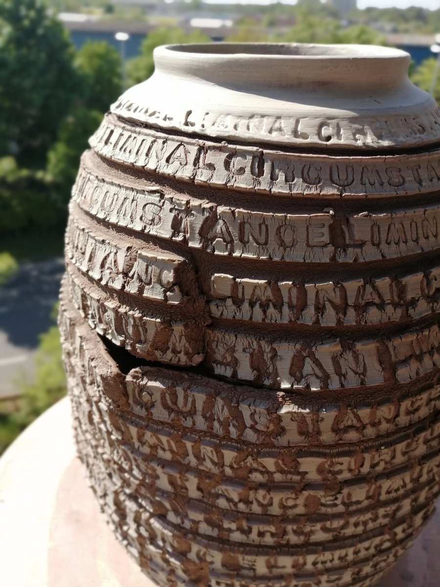 ___Stathis___'s tweet photo. started working again... #liminalcircumstance #conceptart #sculpture #thinkinginclay #concretepoetry #visualpoetry #wordsareobjects #thisisnotajar
https://t.co/ASsqrGJZ5Z https://t.co/CQc315FyoJ