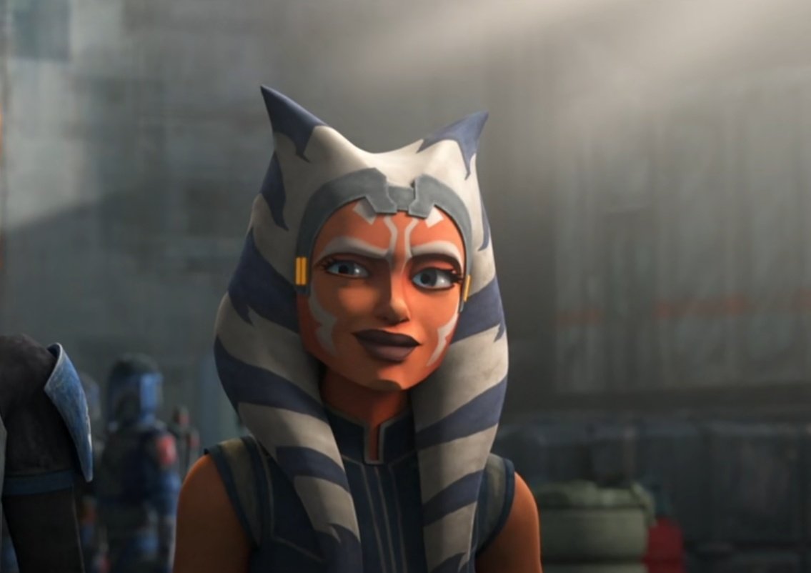 thread of ahsoka's smiles but it gets wider the further you scroll 