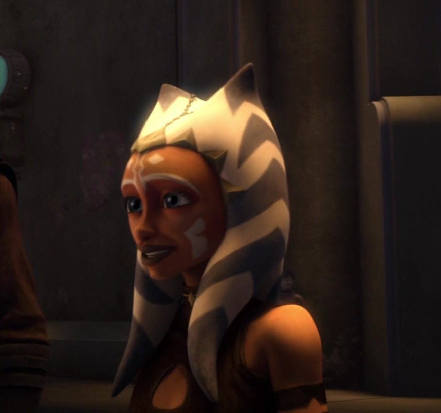 thread of ahsoka's smiles but it gets wider the further you scroll 