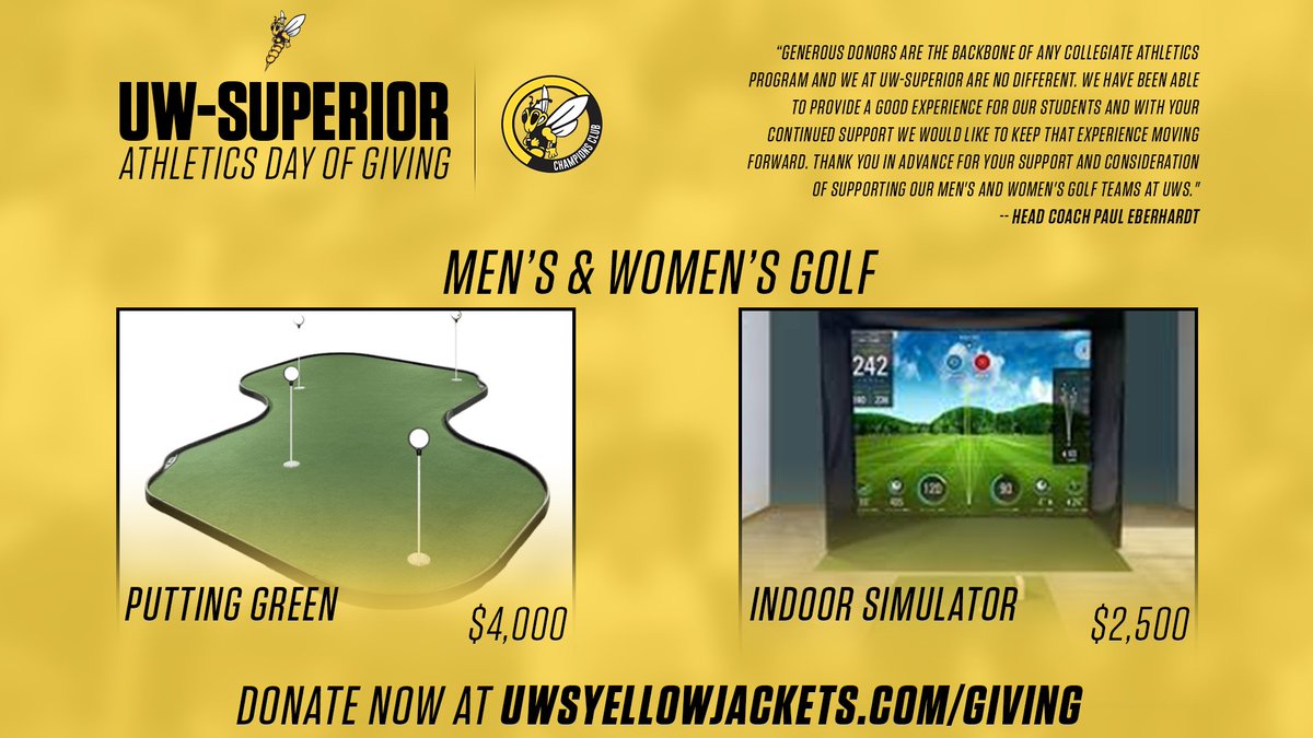 UW-Superior Athletics tweet media