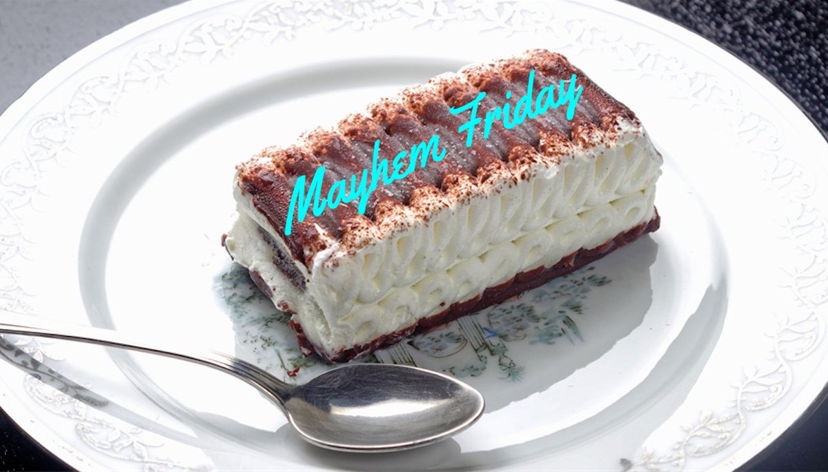 SecondCaptains's tweet photo. The mayhem just does not stop on Achill as @phlaimeaux is contacted by a listener whose uncle invented the bloody Viennetta

M A Y H E M  F R I D A Y ☀️

https://t.co/2thklCvBhP https://t.co/2VP6ANLEw1