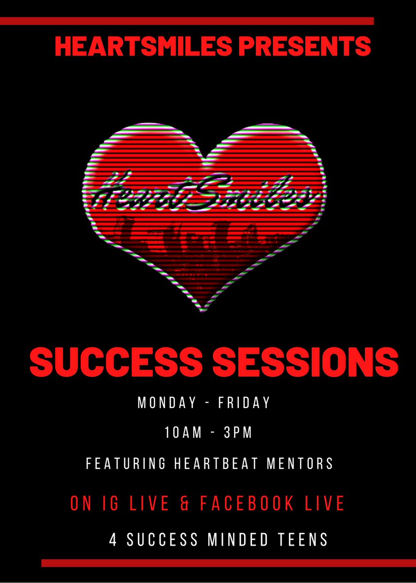 JohnsHopkinsCAH's tweet photo. Keep striving! Do you know Baltimore teens and youth looking to engage during these trying times? Join our partners at @heartsmilesmd on YouTube Live @ HeartSmiles
#KeepYouthEngaged #Covid19 #BMoreTogether-Apart https://t.co/ltActnjjBG