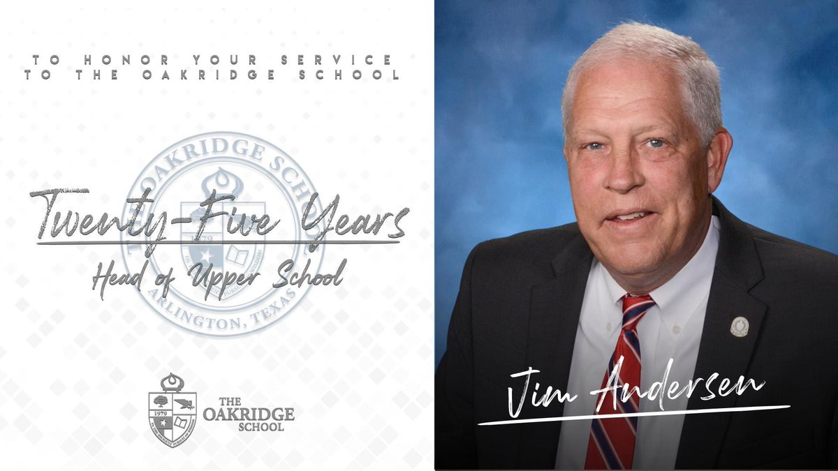 oakridgeowls's tweet photo. 📣OWLS, today we recognize our faculty &amp; staff with 25 years of service to #Oakridge. Saying THANK YOU hardly seems enough, but we thank these three leaders from the bottom of our hearts for their dedication to our #students &amp; #school. #WeAreOakridge #Friday #25YearAwards💙💚🦉 https://t.co/DDLvhgvt57