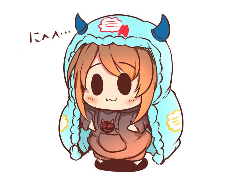 甜花ちゃんは 中身おじさんじゃないよね ネタふり 鮭茶漬けのイラスト