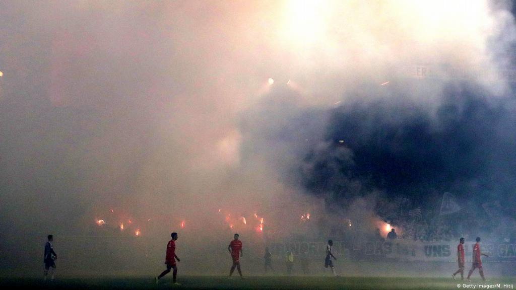 NoFansPod's tweet photo. We're in for a VERY different #Berlinderby tonight because @HerthaBSC and @fcunion. ⚽ https://t.co/9DIrAXVObz