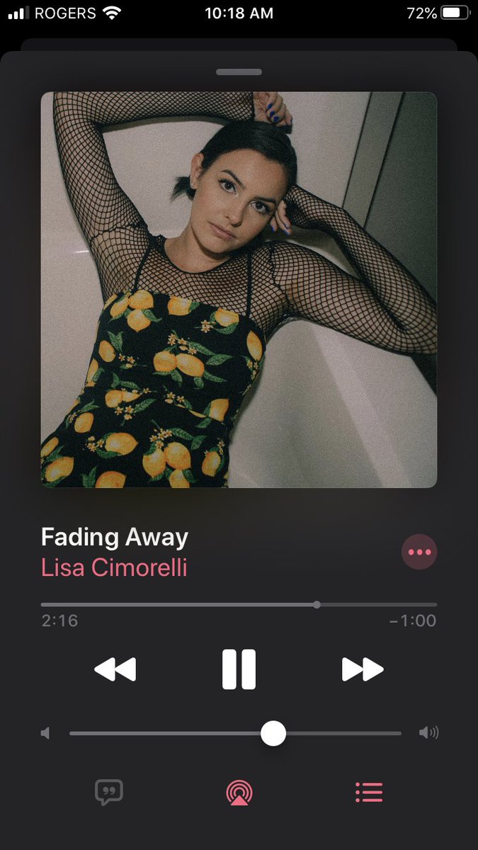 i've talked about it a million times but i want to say this again, thank you so much lisa for sharing this vulnerable part of you with us. you are a lyrical and musical genius. i will never get over this song @LisaCim #FadingAway #FadingAwayOUTNOW