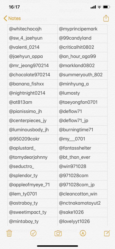 I’ve been told some of the tweets containing the ss @'s arent visible, u can always check it inside the blocklist but if thats not enough, here’s a thread of all the accounts that invade  #nct's personal space  #nct127    #nctdream  