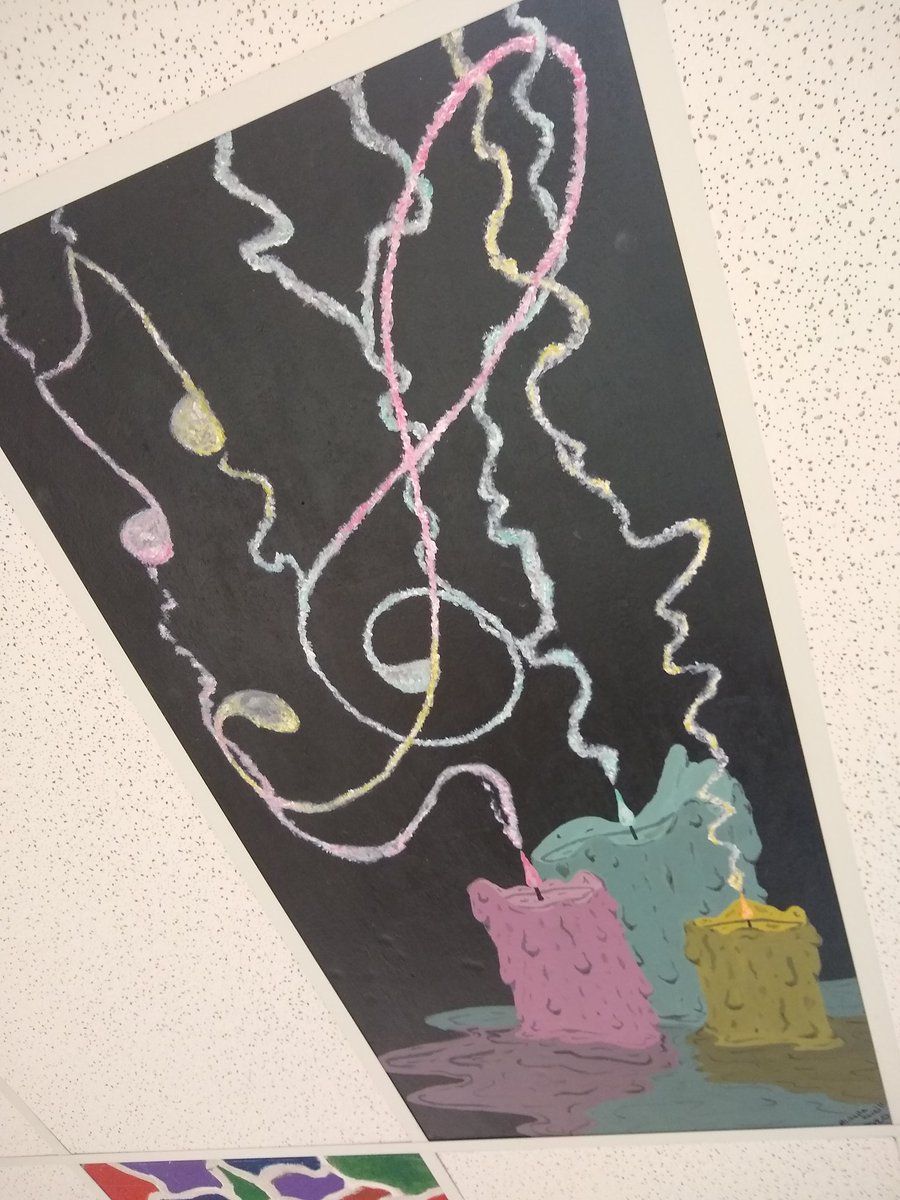 arttchr_Bert's tweet photo. Room 131 got a new ceiling tile today! #wearetruman #nationalarthonorsociety #isddoesart https://t.co/owvEV4JuuU