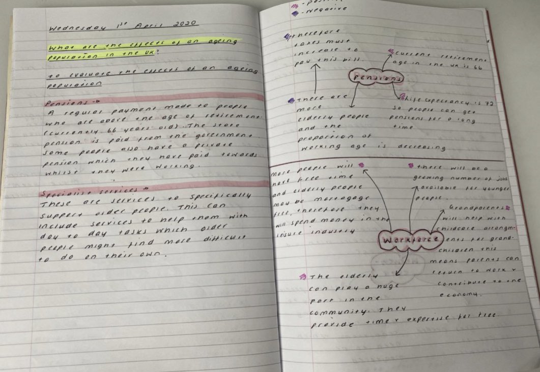 mhs_geography's tweet photo. Our year 10 Geograhers Ella and Luke have continued to keep up the high standards of presentation. Clear dates, titles and LOs even from home! Very impressed🌍 #bestgeographers https://t.co/8Mfn9kYq7F