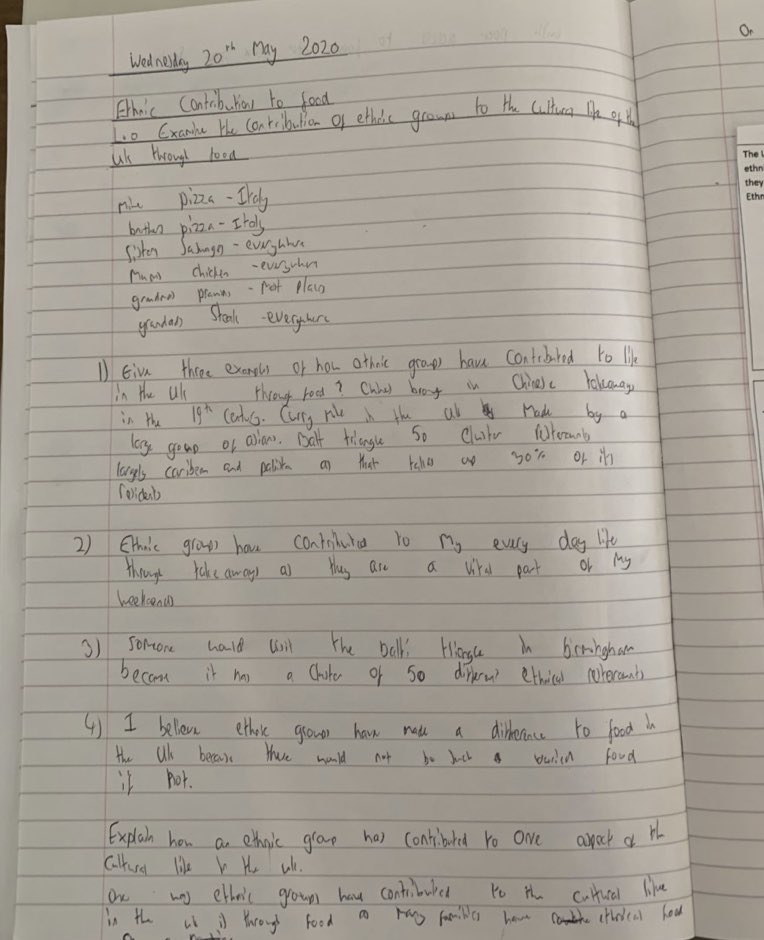 mhs_geography's tweet photo. Our year 10 Geograhers Ella and Luke have continued to keep up the high standards of presentation. Clear dates, titles and LOs even from home! Very impressed🌍 #bestgeographers https://t.co/8Mfn9kYq7F