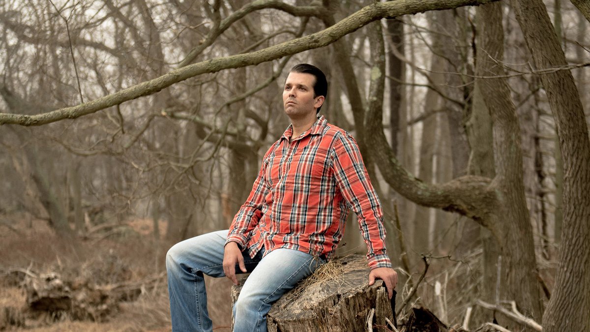 Trump's biographer once quoted Donald Trump Jr. that, with his dad being an "incredibly accomplished guy" and his mother "an Olympian" that he believes "genetically I'm predisposed to better than average."This should be...troubling after what I've gone through.39/