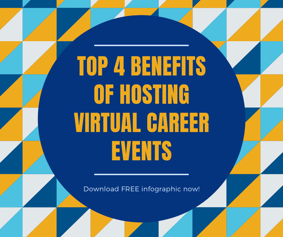 NaylorEvents's tweet photo. With everyone's busy schedules, many associations are moving toward hosting virtual, web-based events that contain many similarities to on-site, in-person events. Download this FREE infographic to learn the Top 4 Benefits of Hosting Virtual Career Events: https://t.co/Gnmtqm3U23 https://t.co/hWckUpUtfT