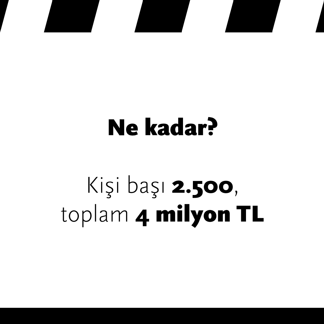 iksv_istanbul's tweet photo. .@netflixturkiye, İKSV ve Sinema Televizyon Sendikası, COVID-19 pandemisinden olumsuz etkilenen sinema televizyon sektörü çalışanlarına yönelik 4 milyon TL değerinde destek projesi başlatıyor.

Başvuru koşulları ve ayrıntılı bilgi için: https://t.co/q4WjXTZTpY https://t.co/oO0BANSl3k