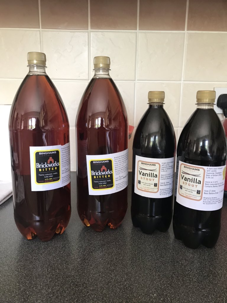 BRFCChair's tweet photo. Just received my delivery from @binghamsbrewery in readiness for the @BracknellAleFst virtual festival on Sunday. Thanks to everyone for your support at this time. https://t.co/DDlcRVCCvk