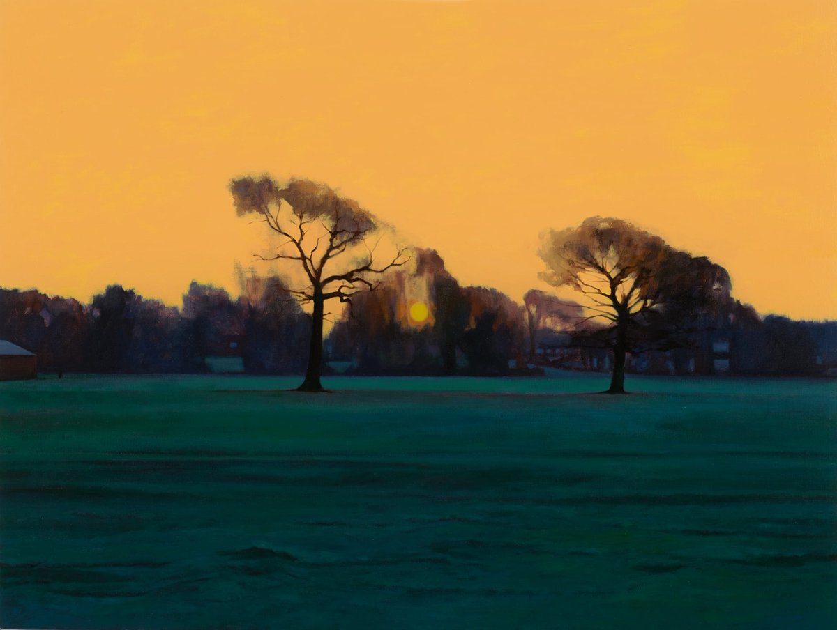 Sunrise over the Care Home, 2018 Photograph George Shaw