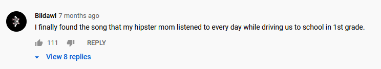 this comment on a sleigh bells video aged me 30 years