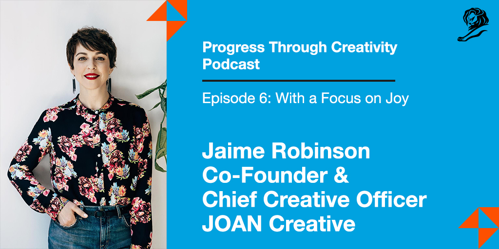 LIONS | The Home of Creativity (@cannes_lions) on Twitter photo Are new opportunities emerging from the disruption of entertainment and content?
This episode of #ProgressThroughCreativity with <a href="/bionicrobinson/">jaime robinson</a> from <a href="/JoanCreative/">Joan Creative</a> explores why brands need to focus on entertainment and shared cultural experiences.
apple.co/2zWyq2v Are new opportunities emerging from the disruption of entertainment and content?
This episode of #ProgressThroughCreativity with <a href="/bionicrobinson/">jaime robinson</a> from <a href="/JoanCreative/">Joan Creative</a> explores why brands need to focus on entertainment and shared cultural experiences.
apple.co/2zWyq2v