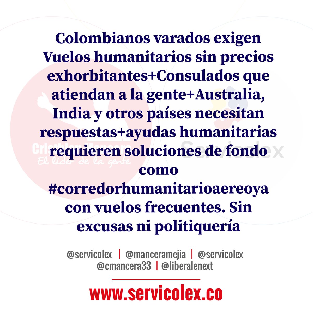 Servicolex tweet media
