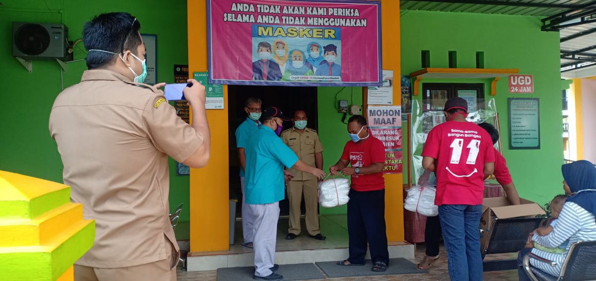 Penyarahan Bantuan kepada Puskesmas Dander dan Puskesmar Kanor kabupaten Bojonegoro. Bojonegoro Matoh...

#AksiLawanCovid19
#PSIbersamaRakyat