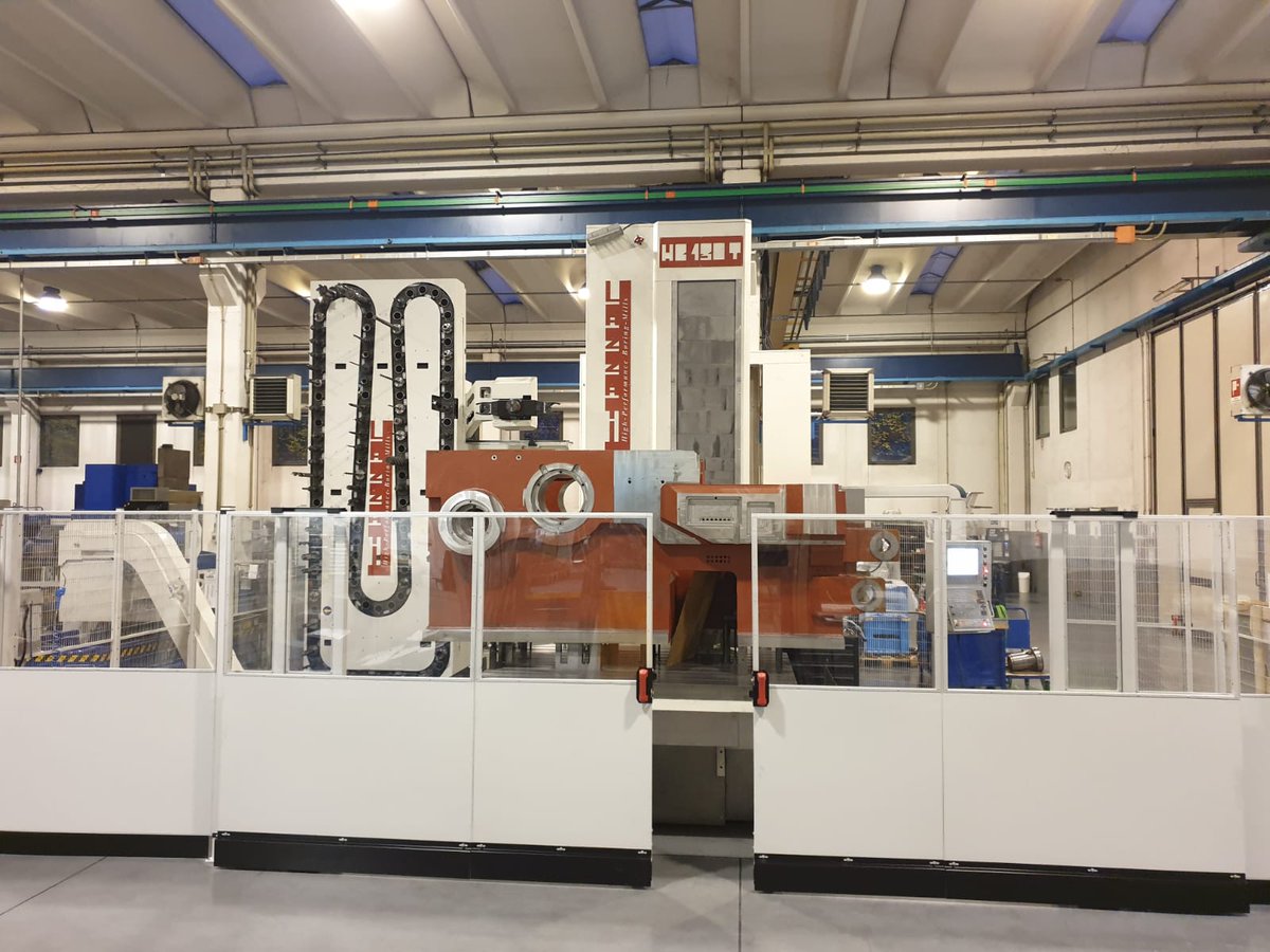 LAZZATI_HBM's tweet photo. NEW LAZZATI HB 130T Evo 4.0
Even more Precise, even more Reliable, even more Performing
EVEN MORE LAZZATI
HYDROSTATIC LUBRICATION ON ALL AXES
INNOVATIVE and COMPLETE product able to adapt to any kind of processing for the chip removal
#Boringmill #MadeInItaly https://t.co/C8vqlhQ56p